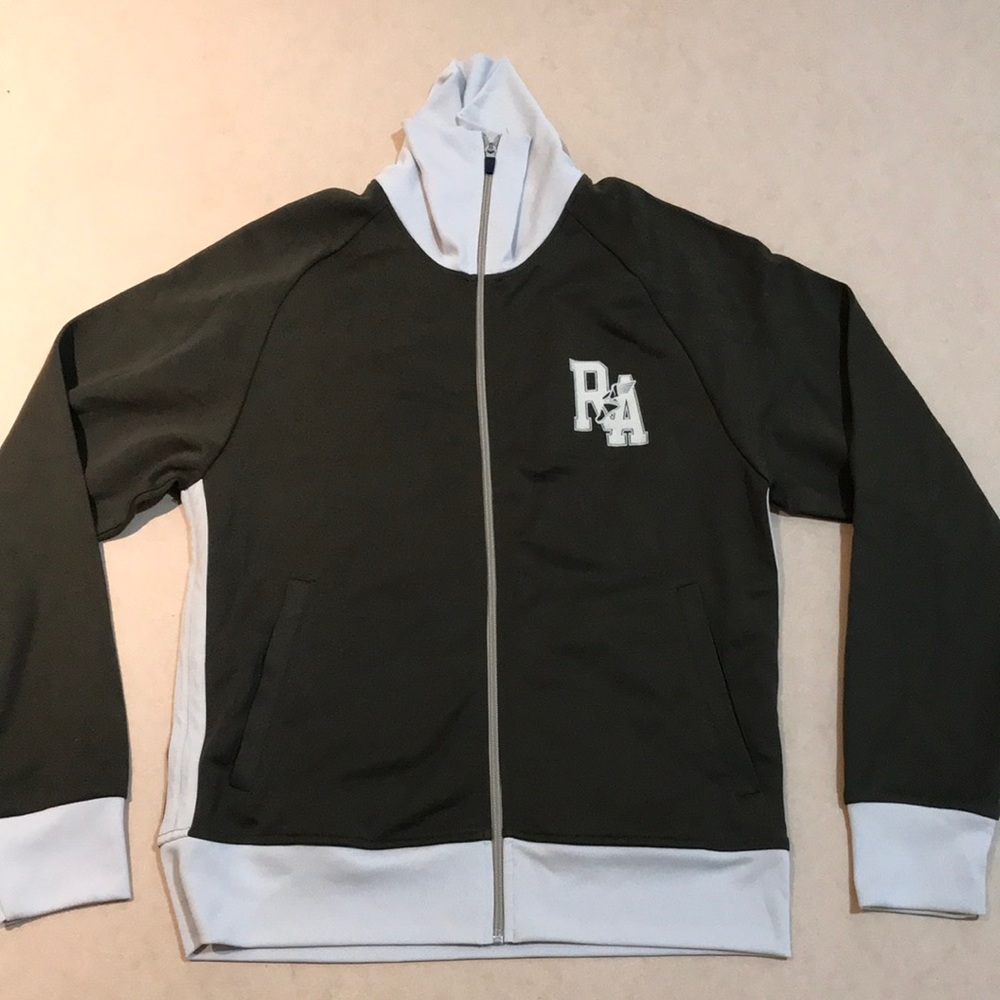 Roots Athletics "RA" Color-Block Full-Zip Track Jacket - Size L